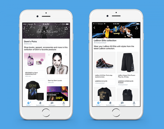 New Twitter feature collects tweets based on products and places