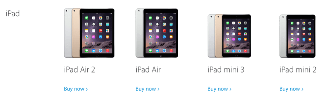 Apple's original iPad Mini no longer available online & at retail