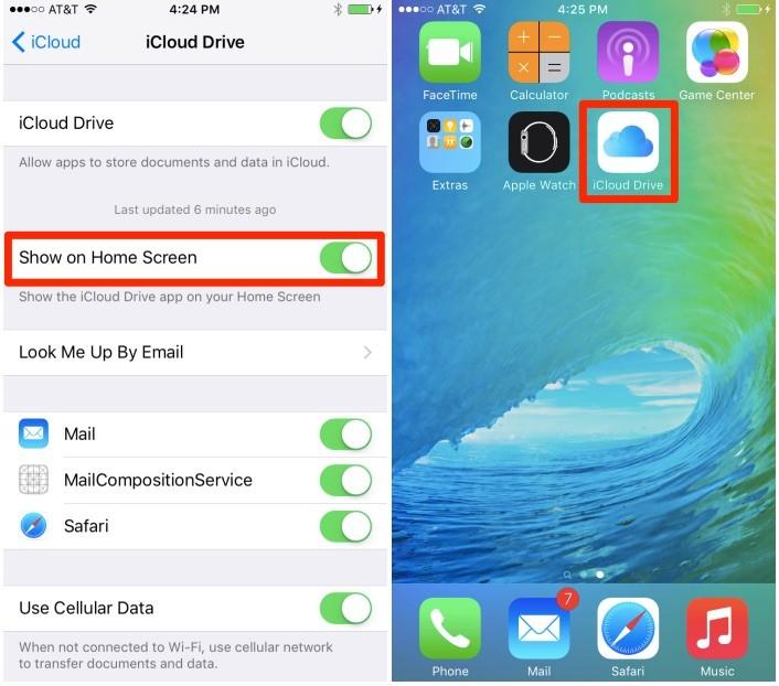Apple's iOS 9 to feature iCloud Drive app