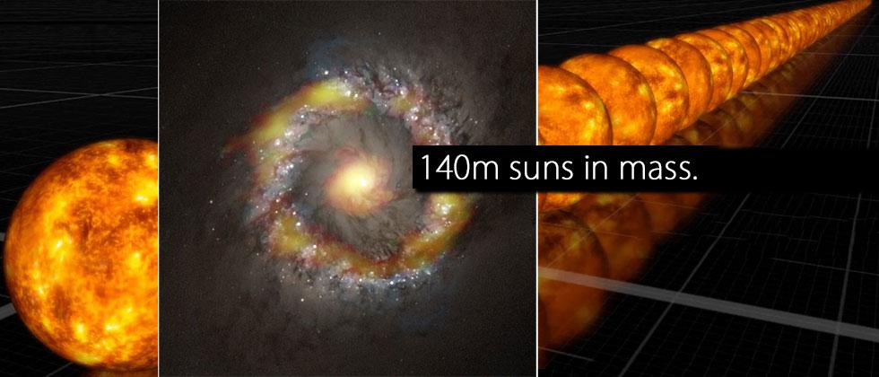Black Hole measured by ALMA: visualizing 140 million suns - SlashGear