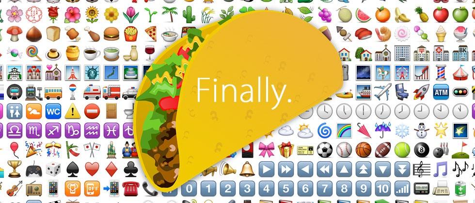 Emoji alert: Tacos, Hot Dogs, Unicorns appear with Unicode 8.0
