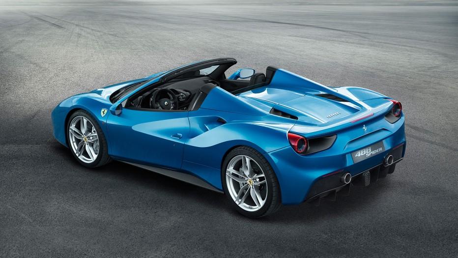 Ferrari 488 Spider Unveiled With 661hp 203 Mph Top Speed