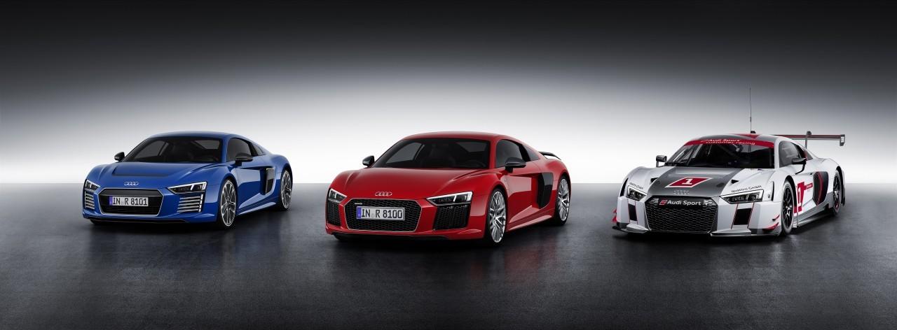 Audi R8 and LMS family