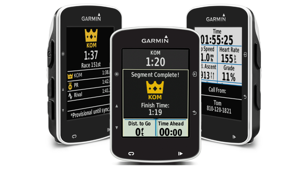 Garmin Edge 520 bike computer offers Strava Live Segments SlashGear