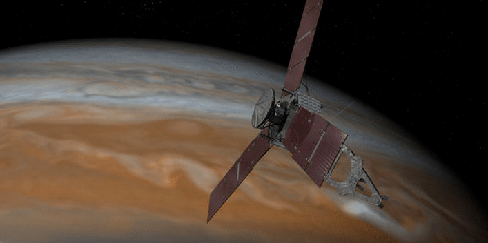 NASA’s Juno spacecraft will arrive at Jupiter next July