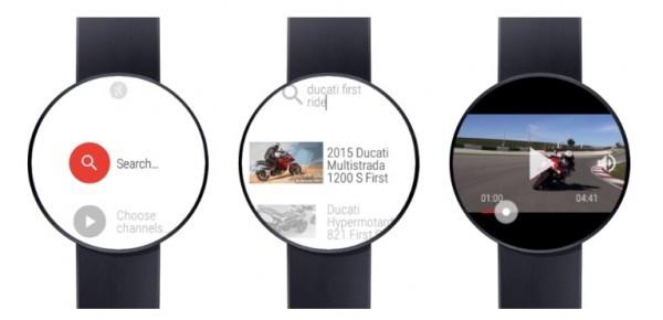 android wear youtube