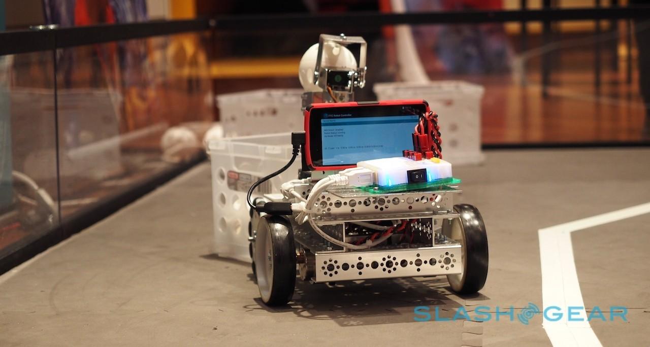 FIRST FTC Qualcomm Android robot