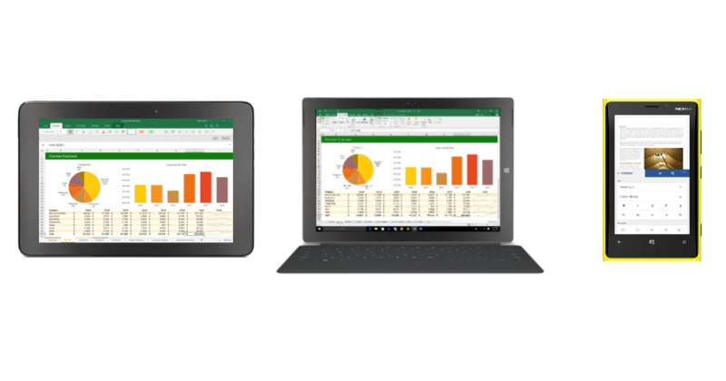 Office Mobile brings touch-first productivity to Windows 10