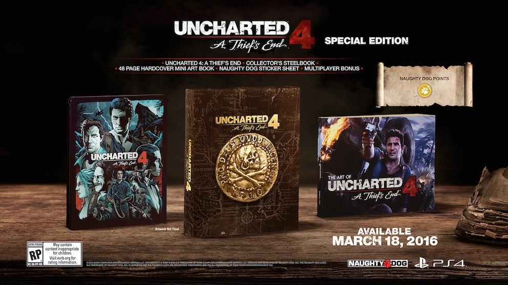 uncharted 4 ps4 rating