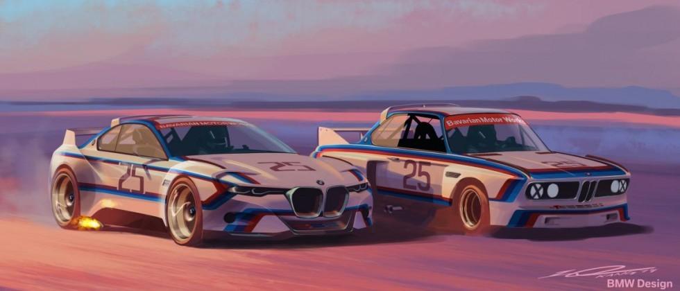 Take Two Bmw 3 0 Csl Hommage R Debuts At Pebble Beach Slashgear