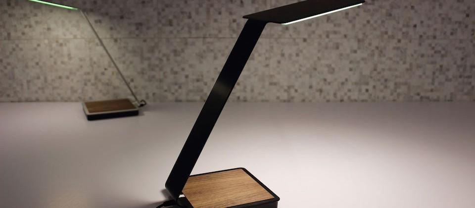 over desk lamp