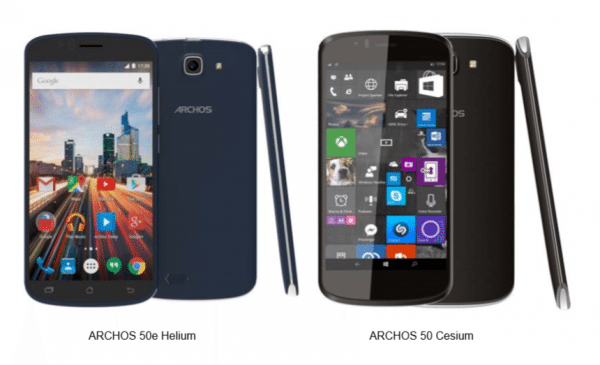 Archos Ifa 15 Smartphone Team 2 Android 1 Windows 10 Slashgear