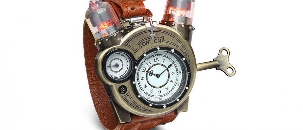 ThinkGeek’s Tesla Watch is steampunk-chic
