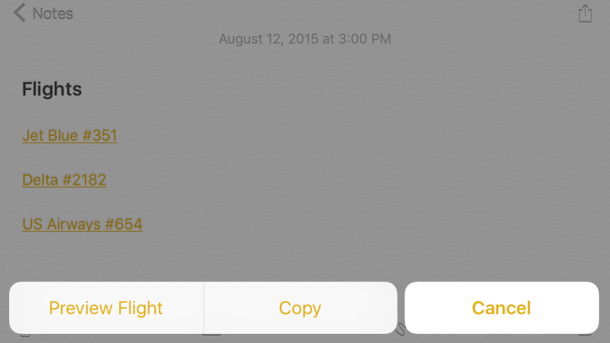 iOS 9, OS X El Capitan to feature native flight tracking