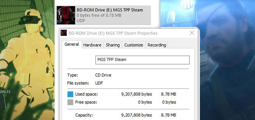 Metal Gear Solid V Pc Disk Is Just A Steam Installer Slashgear Metal Gear Solid V Pc Disk Is Just A Steam Installer Slashgear
