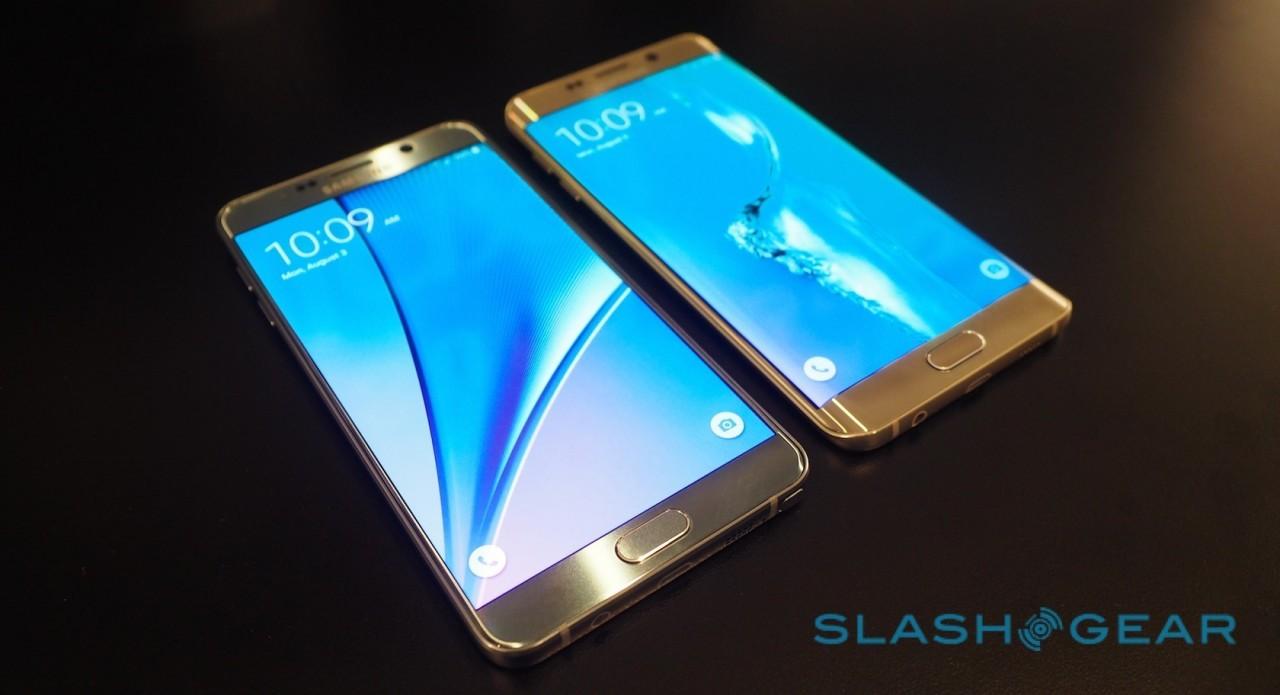 Samsung Galaxy Note 5 and Galaxy S6 edge+