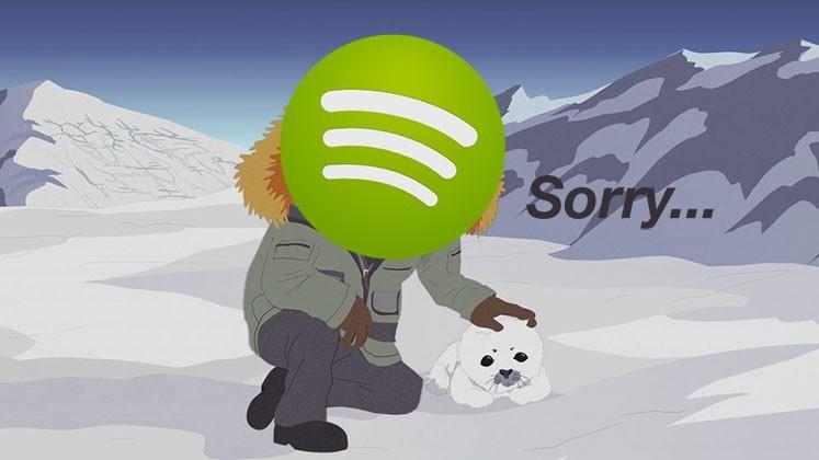 Spotify is sorry about their new privacy policy