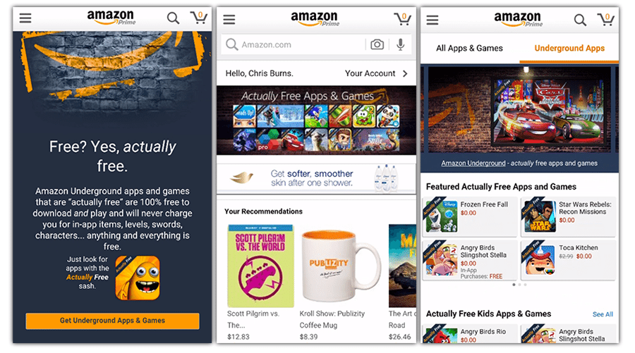 Amazon Underground Invading Google S Android Once Again Slashgear