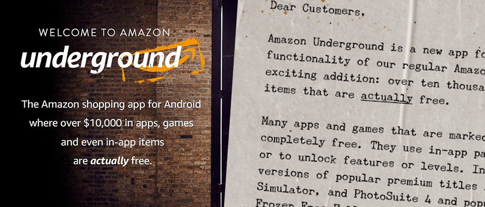 amazon appstore underground amazon appstore underground