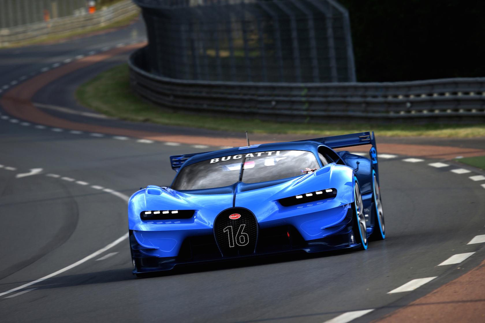 Bugatti Vision Gran Turismo Makes World Debut In Frankfurt Signals Next Bugatti Slashgear