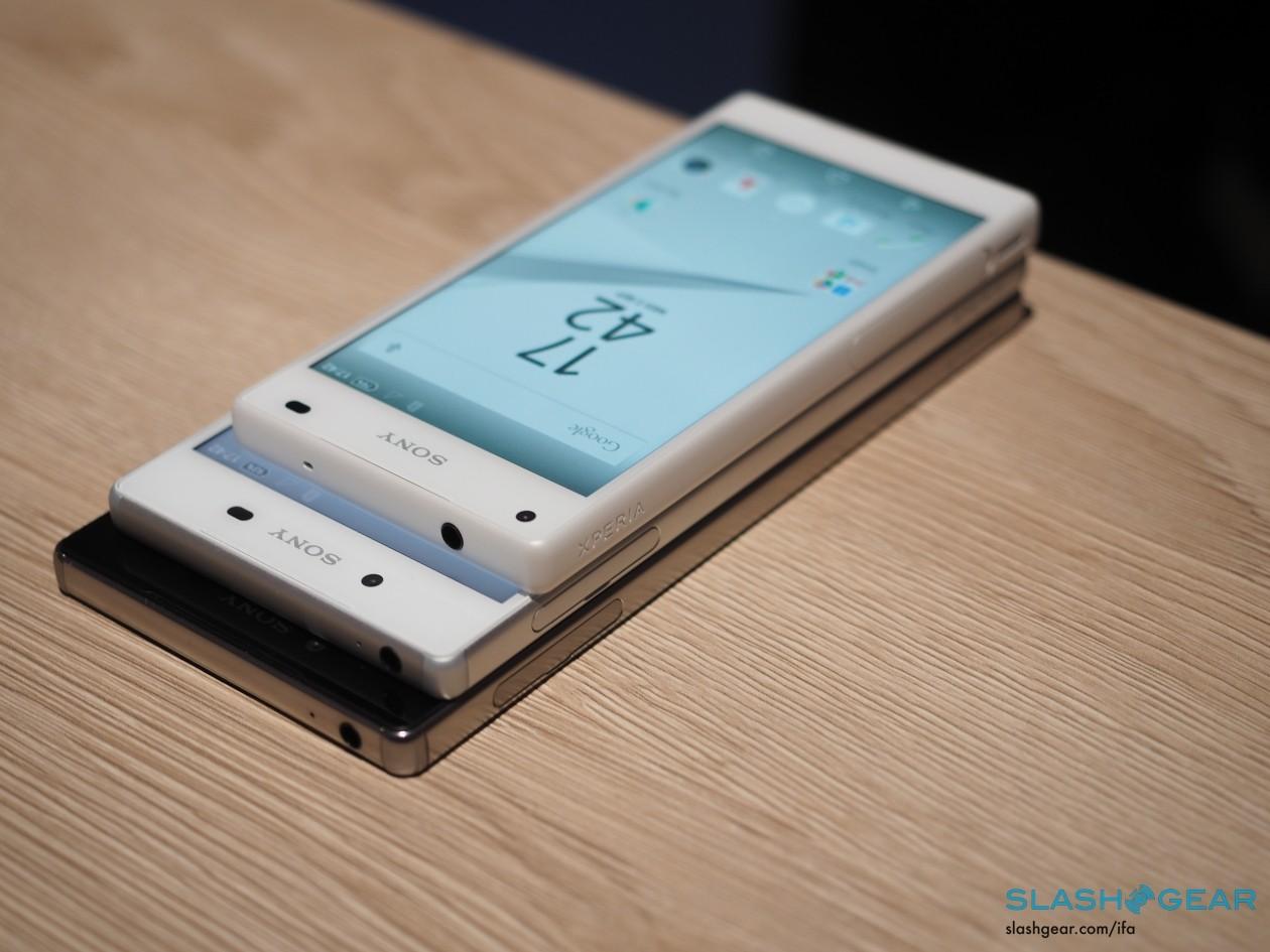 Dressoir Ontbering rand Sony Xperia Z5 and Z5 Compact hands-on - SlashGear