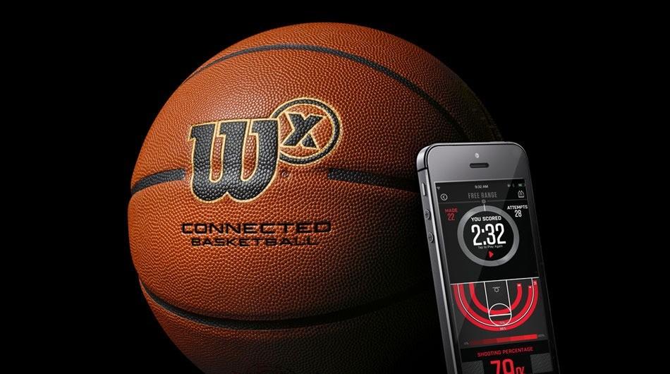 Wilson has a smart basketball that know when you score