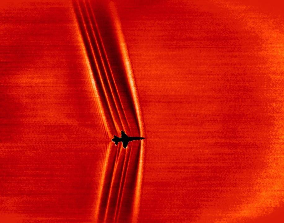 NASA captures beautiful shockwave photos using the Sun and Moon
