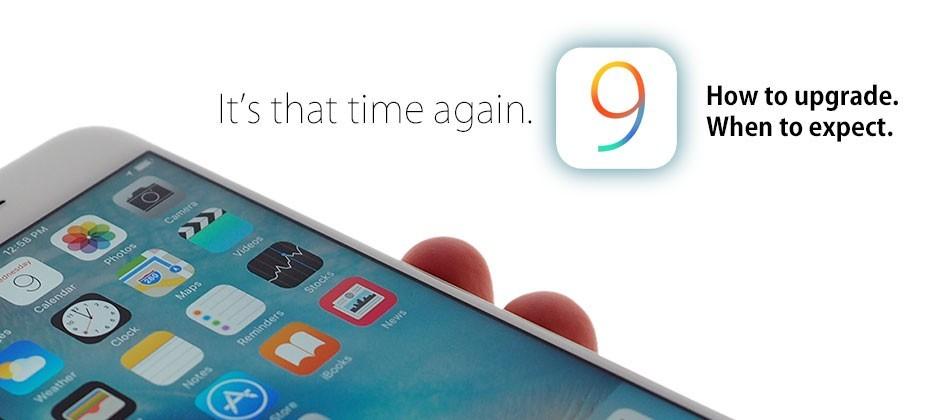 iOS 9: how to download, when to expect