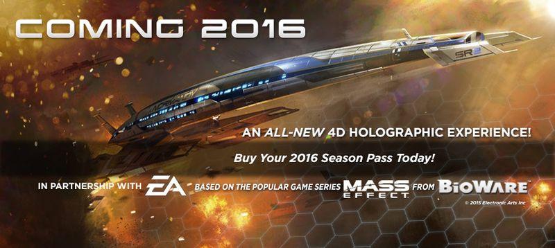 A Mass Effect theme park attraction is coming in 2016