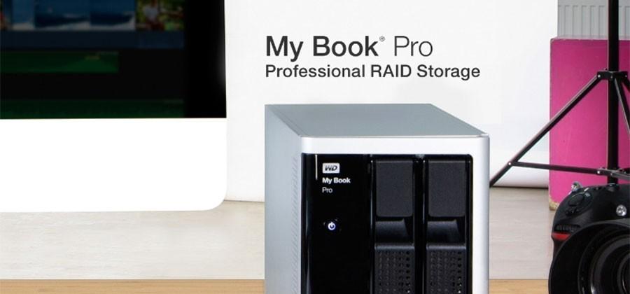 WD My Book Pro RAID storage hides up to 12TB capacity