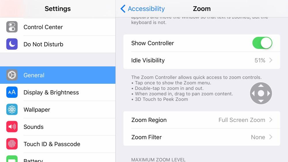iPhone 6s has a zoom with 3D touch feature
