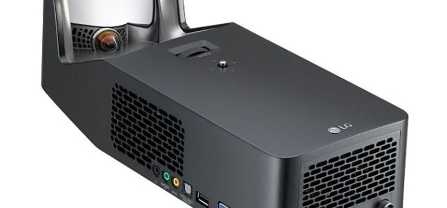 LG MiniBeam PF1000U projector needs only 15-inches to throw a 100-inch image