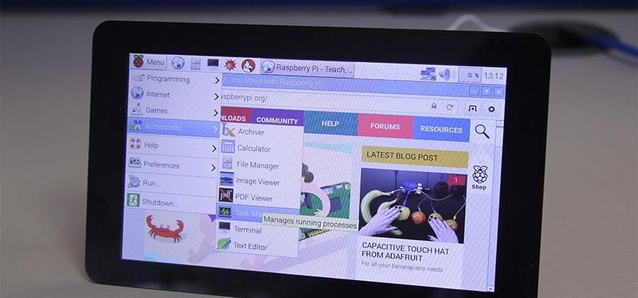 Raspberry Pi digital display launches with 800 x 480 resolution