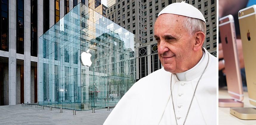 Blame the Pope, not Apple, for your spoiled iPhone 6s launch day