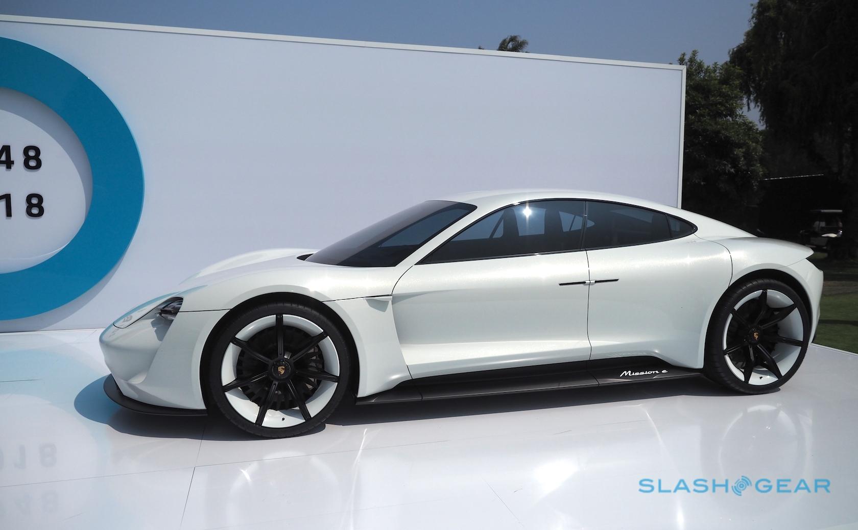 Porsche Mission E Gallery Slashgear Fif Minutes On Such A Supply Porsche Says Would Be Enough For Around 249 Miles Of Driving