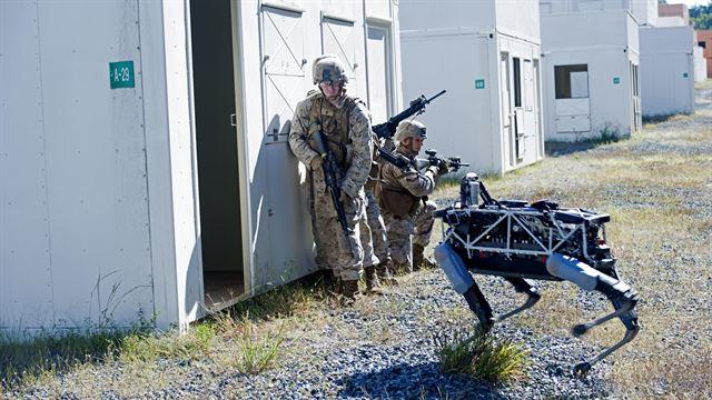 darpa robot dog