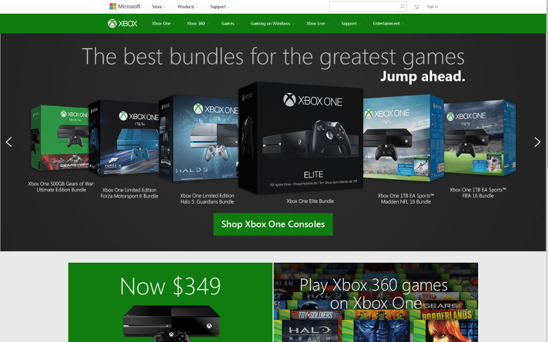 xbox website