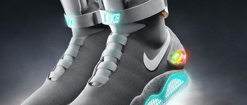 the 2015 NIKE MAG Back to the Future 