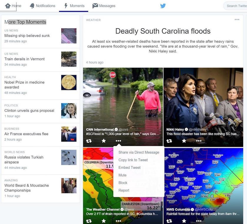 Twitter Moments debuts for curating tweets, topics, and events