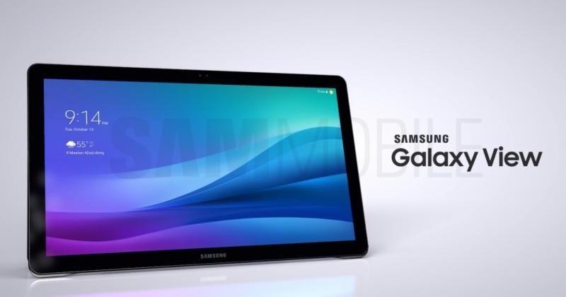 Samsung’s 18.4-inch Galaxy View gets a ton of leaked pics