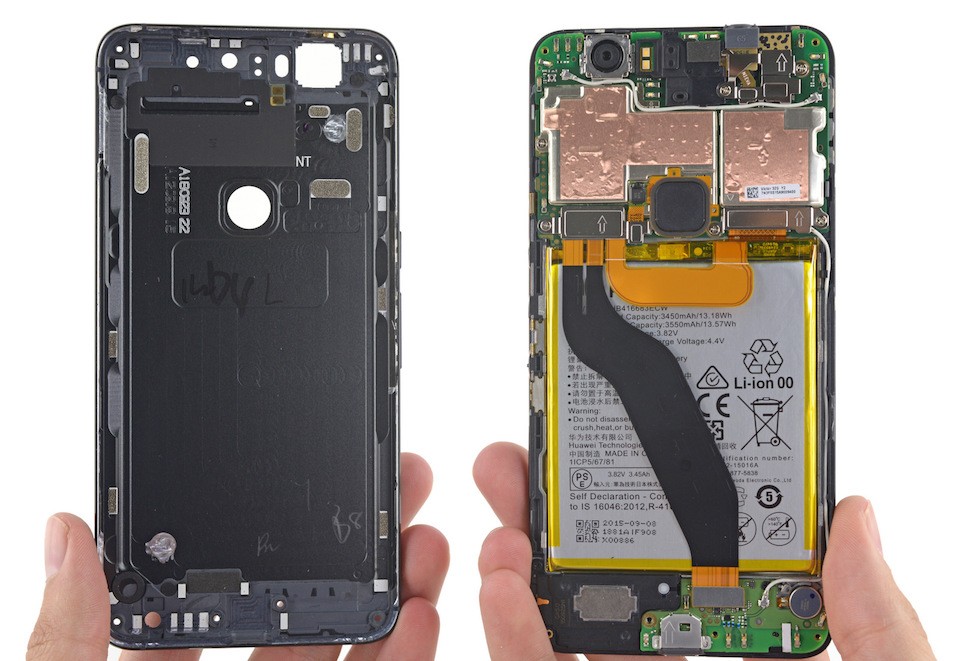 Nexus 6P gets iFixit teardown, scores a painful 2 in repairability