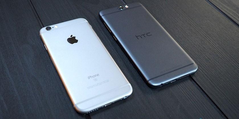 HTC One A9 vs iPhone, a brief history