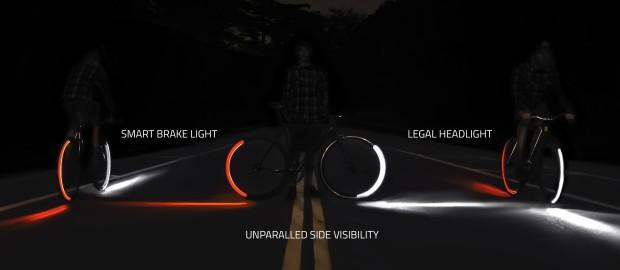 Give your bike a real headlight & turn signals with these LEDs