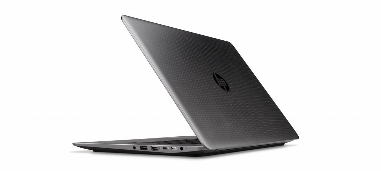 HP ZBook Studio G3 Mobile Workstation, Rear Facing 3 quarter view