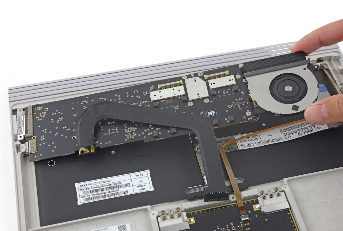 Microsoft Surface Book teardown by iFixit gets lowest repairability