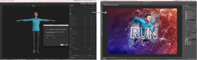 change your character pose in adobe fuse