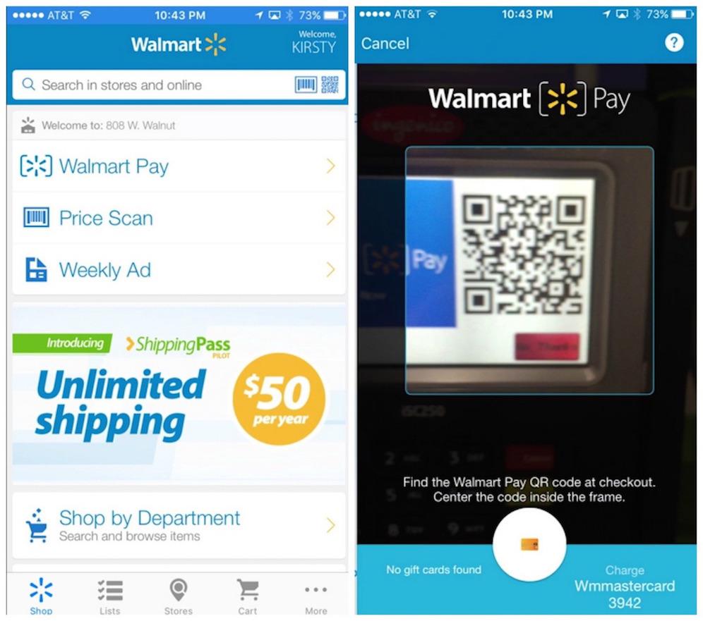 Walmart Announces Walmart Pay For Qr Code Based Mobile