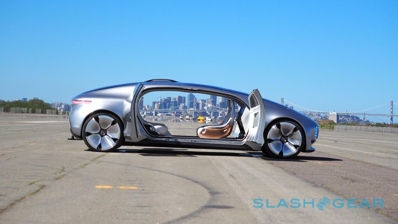 Mercedes Benz self-driving car prototype