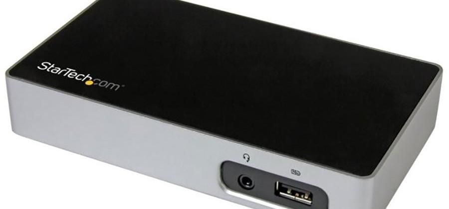 StarTech USB docks support high-resolution displays
