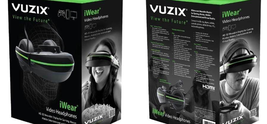 Vuzix iWear Video Headphones now shipping
